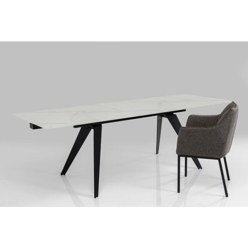 Extension Table Amsterdam Marble 160(40+40)x90